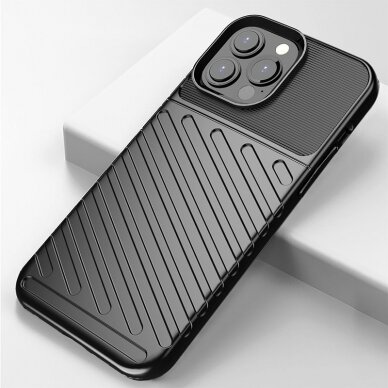 Dėkals Thunder Case Flexible iPhone 13 Pro Max žalias 14