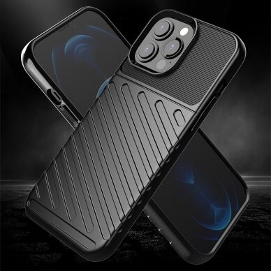 Dėkals Thunder Case Flexible iPhone 13 Pro Max žalias 3