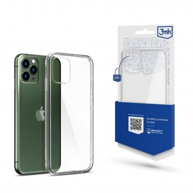 Dėklas 3mk Clear Apple iPhone 11 Pro - Permatomas