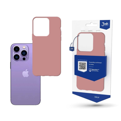 Dėklas 3mk Matt Case Apple iPhone 14 Plus rožinis  1