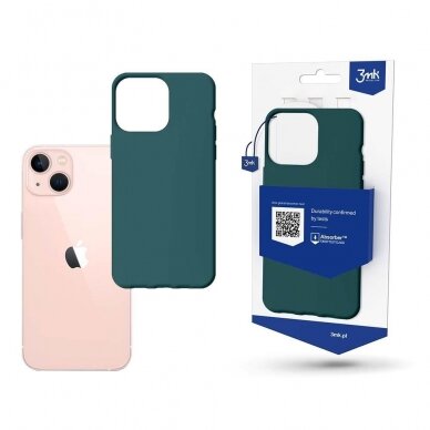 Dėklas 3mk Matt Case Apple iPhone 14 Žalias