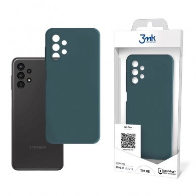 Samsung Galaxy A13 / A04s Dėklas 3mk Matt Case 4G Žalias