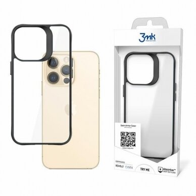 Dėklas 3MK SatinArmor + Case iPhone 13 Pro