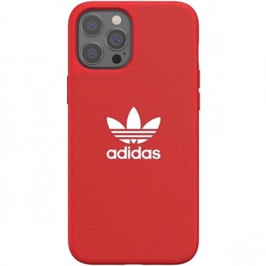 Dėklas Adidas Molded Canvas iPhone 12 Pro Max Raudonas 42270 1