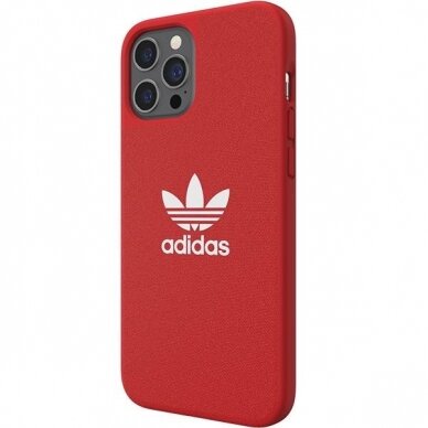 Dėklas Adidas Molded Canvas iPhone 12 Pro Max Raudonas 42270 2