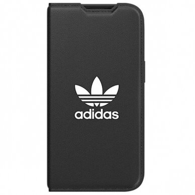 Dėklas Adidas OR Booklet BASIC iPhone 14 Juodas/baltas 50181 1