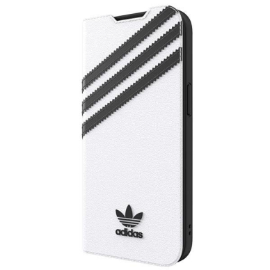 Dėklas Adidas OR Booklet PU iPhone 13 Juodas/baltas 47092 2