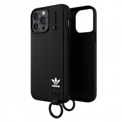 Dėklas Adidas OR Hand Strap iPhone 13 Pro Max Juodas 47139 7