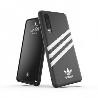 Dėklas Adidas OR Molded PU FW19 Huawei P30 juodas 35978