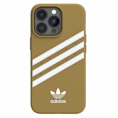 Dėklas Adidas OR Molded PU iPhone 13 Pro / 13 Auksinis 47806 1