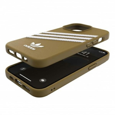 Dėklas Adidas OR Molded PU iPhone 13 Pro / 13 Auksinis 47806 5