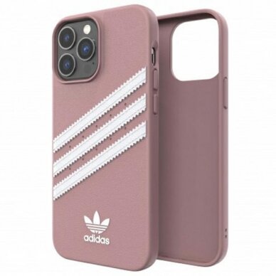 Dėklas Adidas OR Moulded PU iPhone 13 Pro Max Rožinis 47809 6