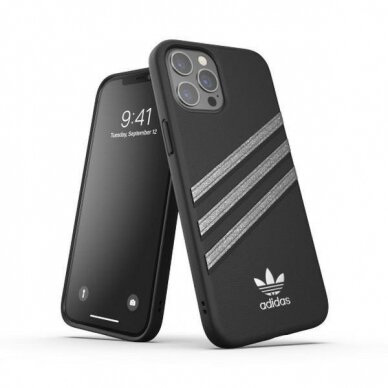 Dėklas Adidas OR Moulded Woman iPhone 12 Pro Max Juodas 43715