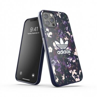 Dėklas Adidas OR Snap Graphic iPhone 12 Pro Violetinis 42376