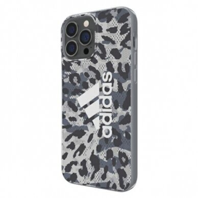 Dėklas Adidas OR Snap Leopard iPhone 13 Pro / 13 Pilkas 47259 2