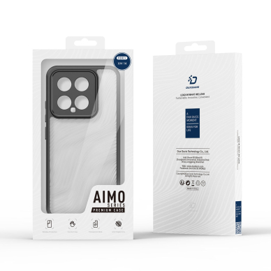 Dėklas Armored case Dux Ducis Aimo for Xiaomi 14 - Juodas 9