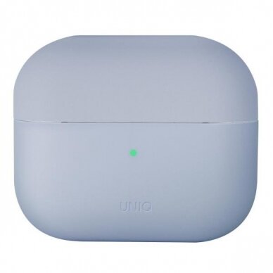 Dėklas ausinėms Uniq case Lino AirPods Pro Mėlynas 3