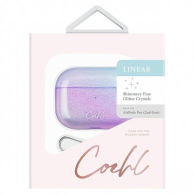 Dėklas ausinėms Uniq Coehl Linear AirPods Pro 2  2