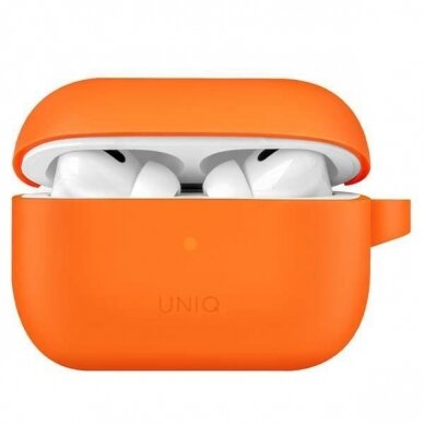 Dėklas ausinėms Uniq Vencer AirPods Pro 2 gen. Oranžinis 1