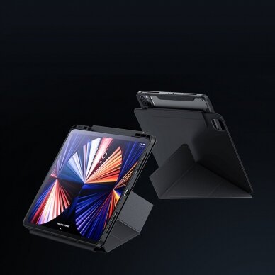 Dėklas Baseus Safattach Y-type iPad Pro 12.9 "2018/2020/2021 Baltas (ARCX010102) 14