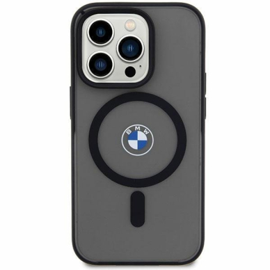 Dėklas BMW Signature MagSafe BMHMP14MDSLK iPhone 14 Plus Juodas