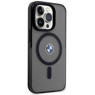 Dėklas BMW Signature MagSafe BMHMP14XDSLK iPhone 14 Pro Max Juodas 3