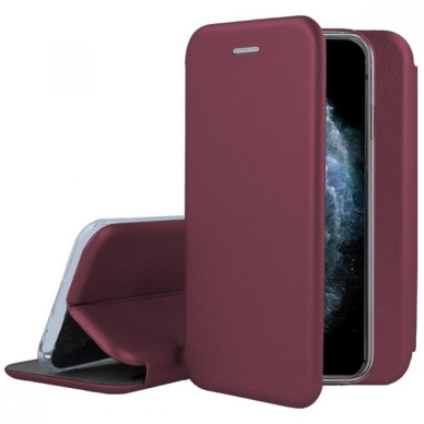 Dėklas Book Elegance Apple Iphone 5/5S/5Se Bordo