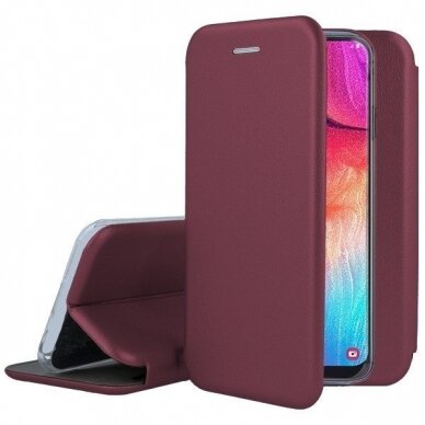 Dėklas Book Elegance Huawei P20 Lite Bordo  DZWT2129