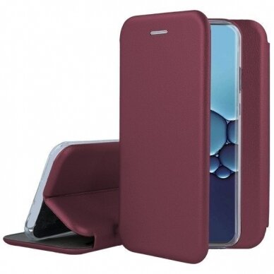 Dėklas Book Elegance Samsung A136 A13 5G/A04s bordo