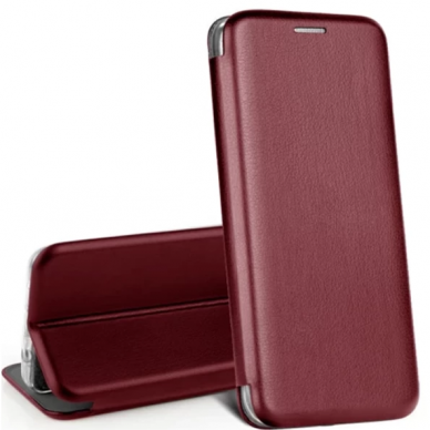 Dėklas Book Elegance Samsung A235 A23 4G/A236 A23 5G bordo  2