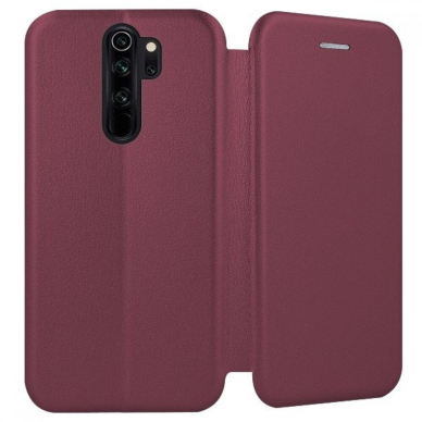 Dėklas Book Elegance Xiaomi Redmi Note 8 Pro Bordo  1