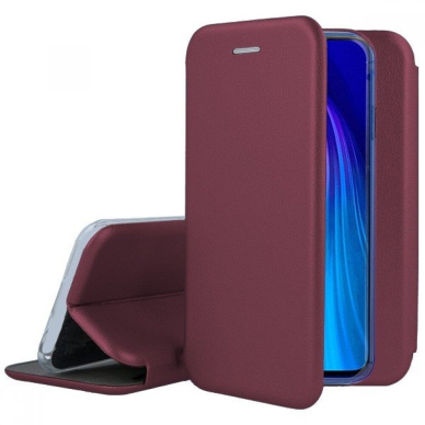 Dėklas Book Elegance Xiaomi Redmi Note 8T Bordo