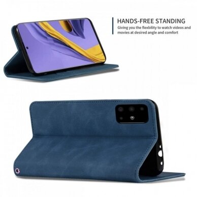 Dėklas Business Style Huawei P20 Lite tamsiai mėlynas  3