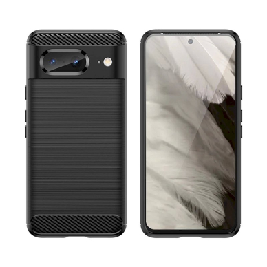 Dėklas Carbon Case for Google Pixel 8 - Juodas 1