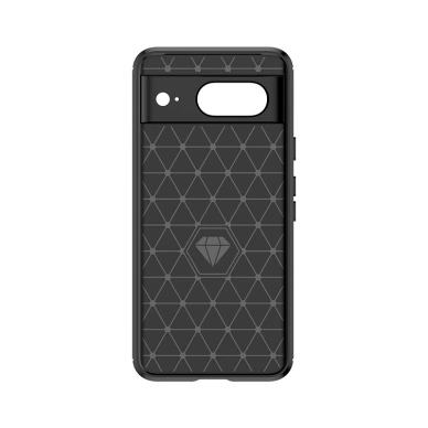 Dėklas Carbon Case for Google Pixel 8 - Juodas 3