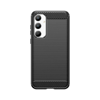 Dėklas Carbon Case for Samsung Galaxy A35 - Juodas