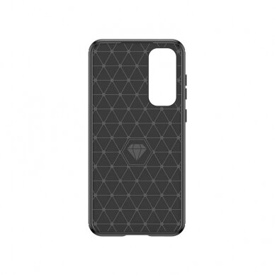 Dėklas Carbon Case for Samsung Galaxy A55 - Juodas 3