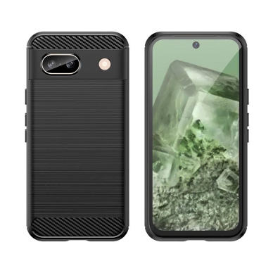 Dėklas Carbon Case Google Pixel 8A Juodas 6