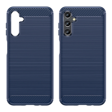 Samsung Galaxy A14 Dėklas Carbon Case 5G Mėlynas 2