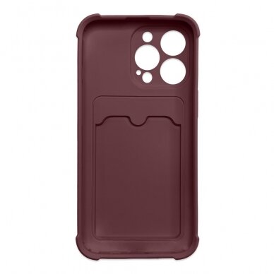 Dėklas Card Armor Case iPhone 11 Pro Bordo 1