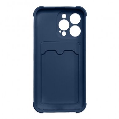 Dėklas Card Armor Case iPhone 13 mini Tamsiai Mėlynas 1