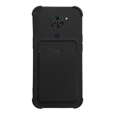 Dėklas Card Armor Case Xiaomi Redmi 10X 4G / Xiaomi Redmi Note 9 juodas