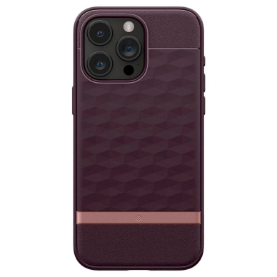 Dėklas Caseology Parallax Mag case su MagSafe skirta iPhone 15 Pro - Bordo 1