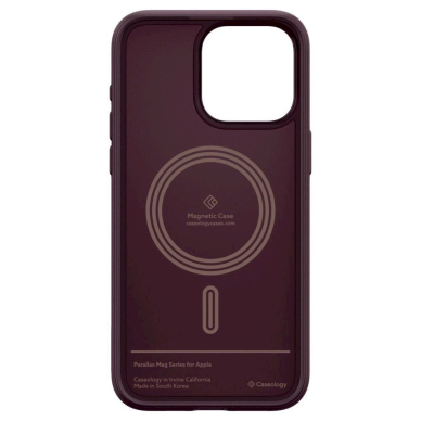 Dėklas Caseology Parallax Mag case su MagSafe skirta iPhone 15 Pro - Bordo 2