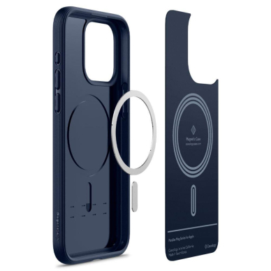 Dėklas CASEOLOGY PARALLAX MAG MAGSAFE IPHONE 15 PRO MAX MIDNIGHT Mėlynas 8