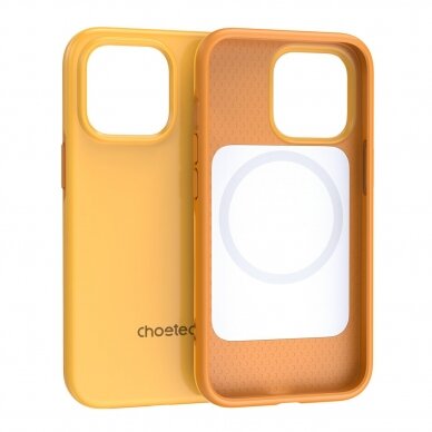 Dėklas Choetech case iPhone 13 Pro Max Oranžinis (PC0114-MFM-YE) 12