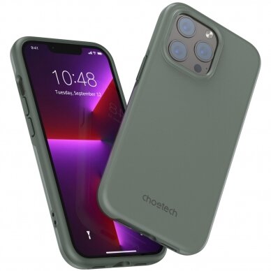 Dėklas Choetech case iPhone 13 Pro Max Žalias (PC0114-MFM-GN) 12