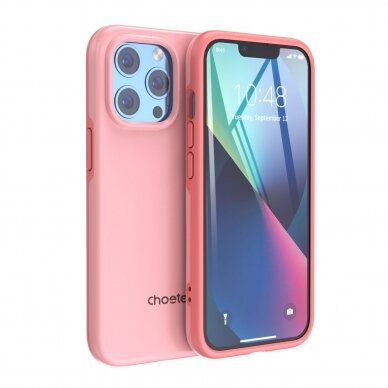 Dėklas Choetech MFM Anti-drop case iPhone 13 Pro Rožinis (PC0113-MFM-PK) 1