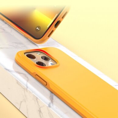 Dėklas Choetech MFM Anti-drop iPhone 13 Pro Oranžinis (PC0113-MFM-YE) 3