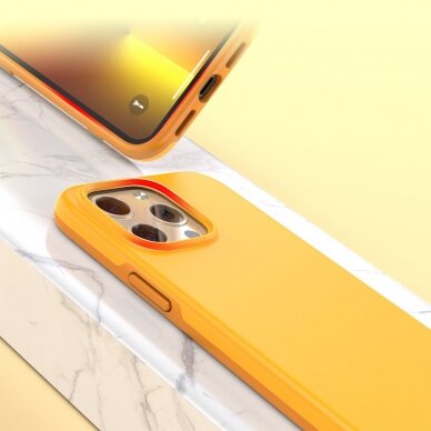 Dėklas Choetech MFM Anti-drop iPhone 13 Pro Oranžinis (PC0113-MFM-YE) 5